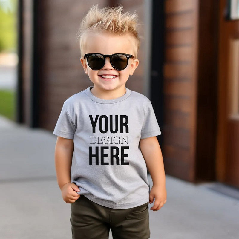 160 GSM 100% Polyester Kids Tshirts Wholesale