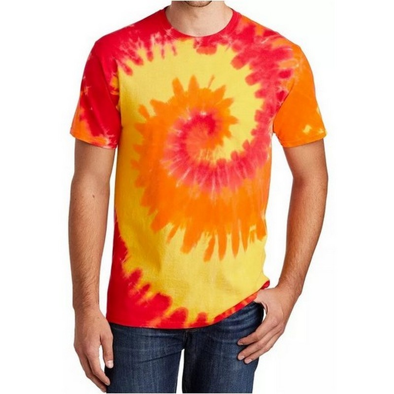 200 GSM 50/50 Cotton Tie Dye Men's Bulk T Shirt