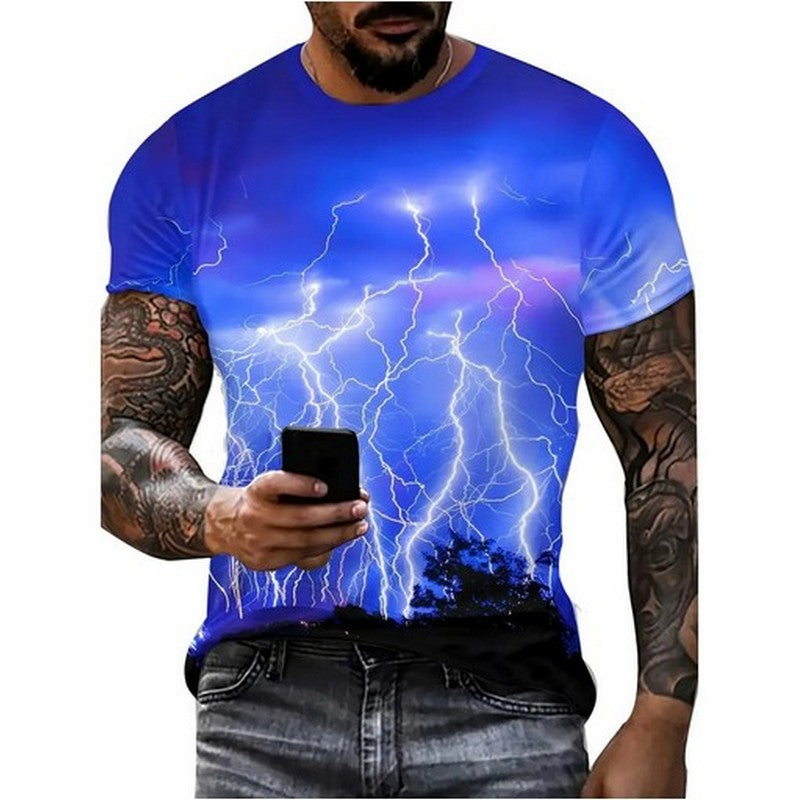 220 GSM 50/50 Cotton Fashion Tie Dye Men's Bulk T Shirt