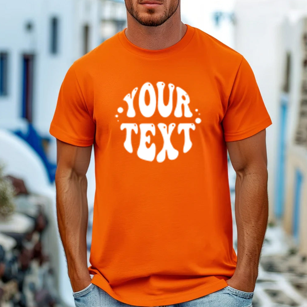 180 GSM 100% Cotton Men Bulk T Shirts