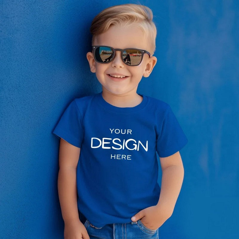 200 GSM 100% Rottor Cotton Best Quality Kids Tshirts