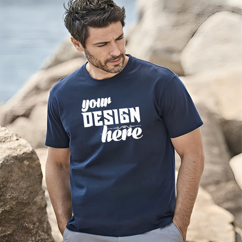 160 GSM 100% Premium Combed Cotton Men's T Shirt Wholesale