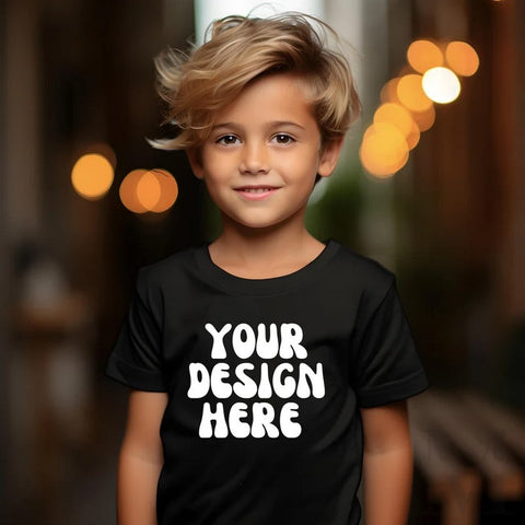 160 GSM 100% Polyester Kids Tshirts Wholesale