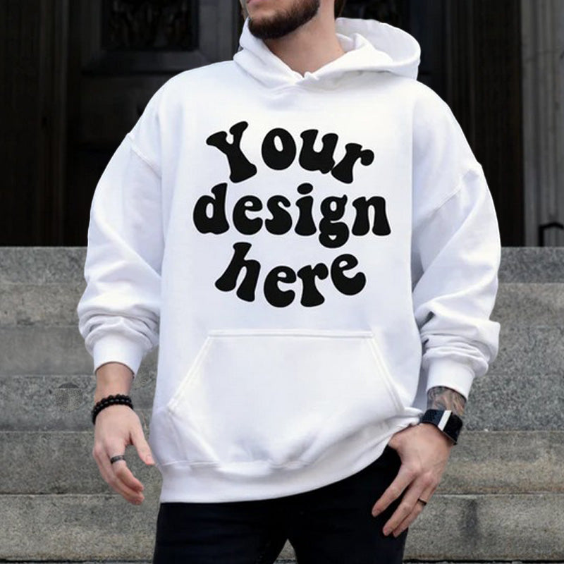 400 GSM 80% Cotton, 20% Polyester Bulk Men's Hoddies Wholesale