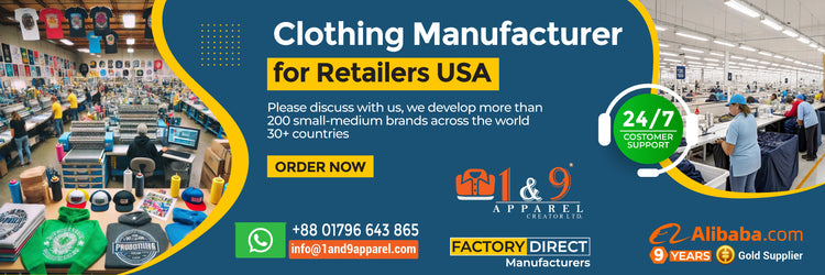 Custom Clothing Manufacturer with Sourcing Support